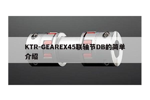KTR-GEAREX45聯軸節DB的簡單介紹