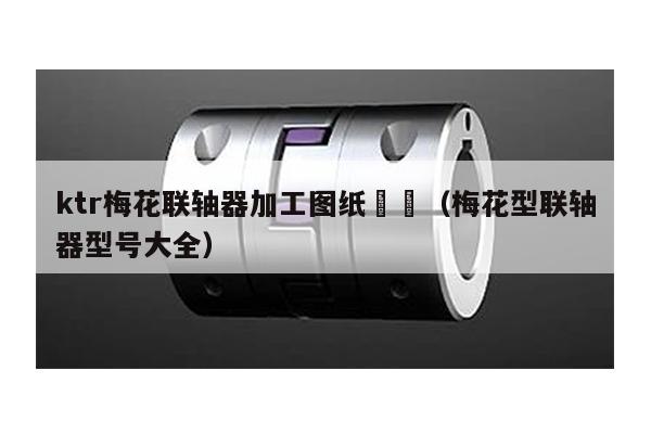 ktr梅花聯軸器加工圖紙 (梅花型聯軸器型號大全)