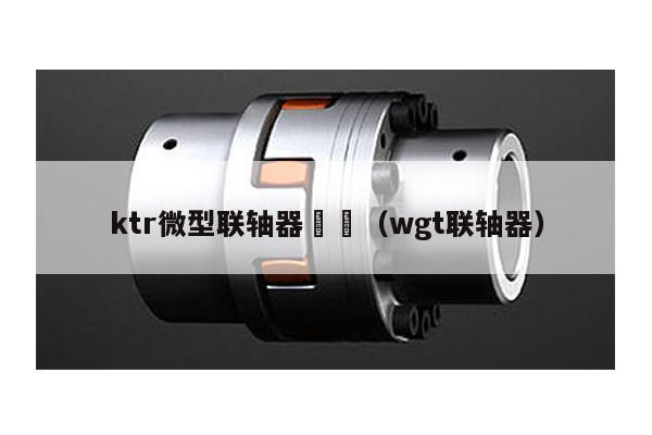 ktr微型聯軸器 (wgt聯軸器)